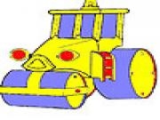 Spielen Big wheel car coloring