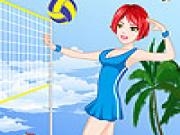 Play Cute girls volleyball dress up