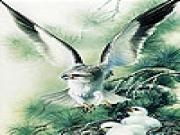 Spielen Green eagle slide puzzle