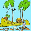 Play Shepherd on the beach coloring