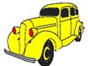 Play Big yellow car coloring