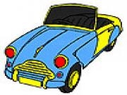 Play Old speedy car coloring