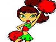 Jugar a Cheerleader girl coloring