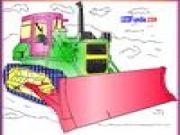 Play Bulldozer coloring