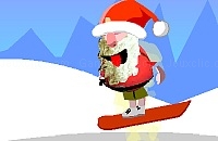Play Santa snowboard 1