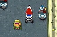 Play Spongbob burger racing