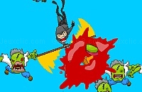 Play Super ninja skydiving