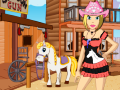Play Cow girl dress up