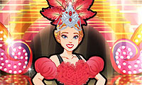 Play Habille une show girl.