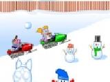 Play Super snowmobile rally