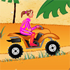 Play Quad sur la plage : beach girl atv race