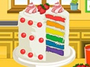 Play Emma's recipes: rainbow clown cake