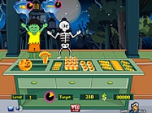 Play Halloween candy shop