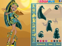 Play Monster high nefera de nile dress up