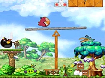 Play Angry birds balance