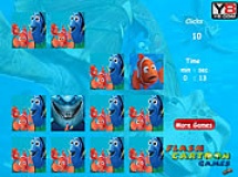 Play Finding nemo memory matching