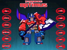 Play Optimus prime dressup