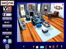 Play Blue room hidden object