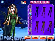 Play Monster high dolls dress up