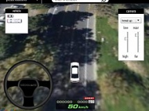 Play 3d driving simulator on google maps