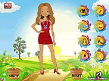 Play Black charming dress up