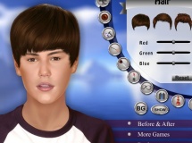 Play Justin bieber makeover