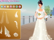 Play Stylish wedding dress up