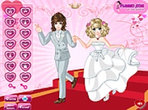 Play Wedding day dress up