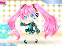 Play Hatsune miku dress up game