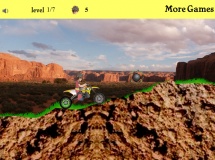 Play Bakugan bike in the grand canyon