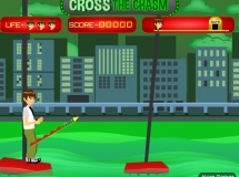 Play Ben 10 cross the chasm