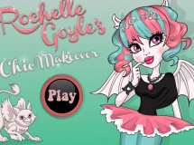 Play Monster high rochelle goyle's chic makeover