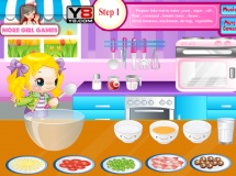 Play Cooking delicious pizza