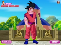 Play Goku dress up 2