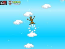 Jugar a Scooby doo jumping clouds