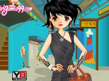 Play Cute shopping girl