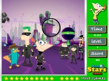 Play Phineas and ferb hidden stars
