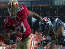 Play American football puzzle