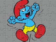 Play The smurfs puzzle