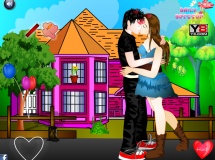 Play Young lover kiss