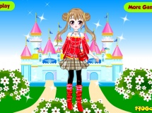 Play Dress up glitter princess