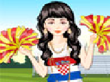 Play Jeu d euro football 2012 habillage des cheerleaders