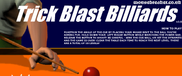 Play Trick blast billards