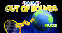 Play Out of bounds tennis