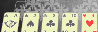 Play Tri peak solitaire 3d