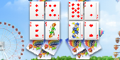 Play Card attraction solitaire