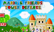 Play Mario et ses amis tower defense