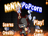 Play Ninja popcorn arcade