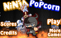 Play Ninja popcorn rush