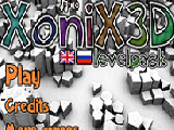 Play Xonix 3d levels pack